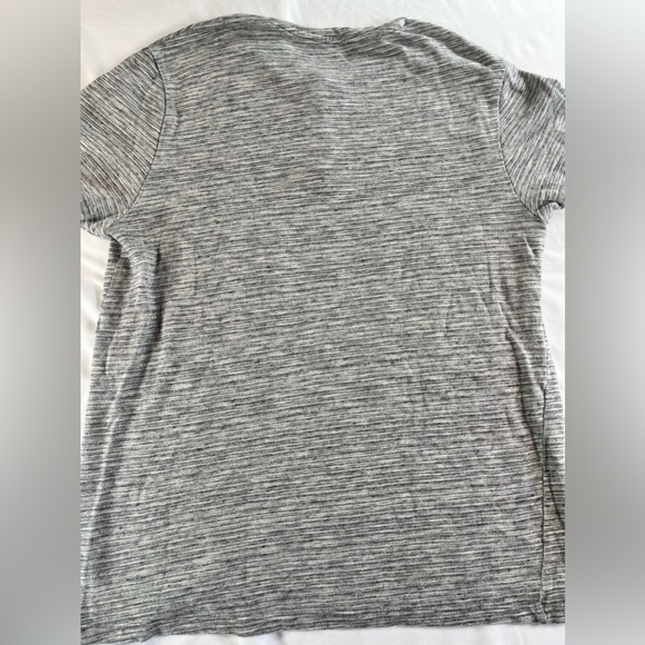 Men's Old Navy Short Sleeve Gray Henley Size Large - Picture 9 of 9